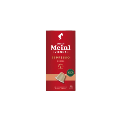 Cafea Julius Meinl Espresso Crema 10 capsule compatibil Nespresso Cafea Julius Meinl Espresso Crema 10 capsule compatibil Nespresso