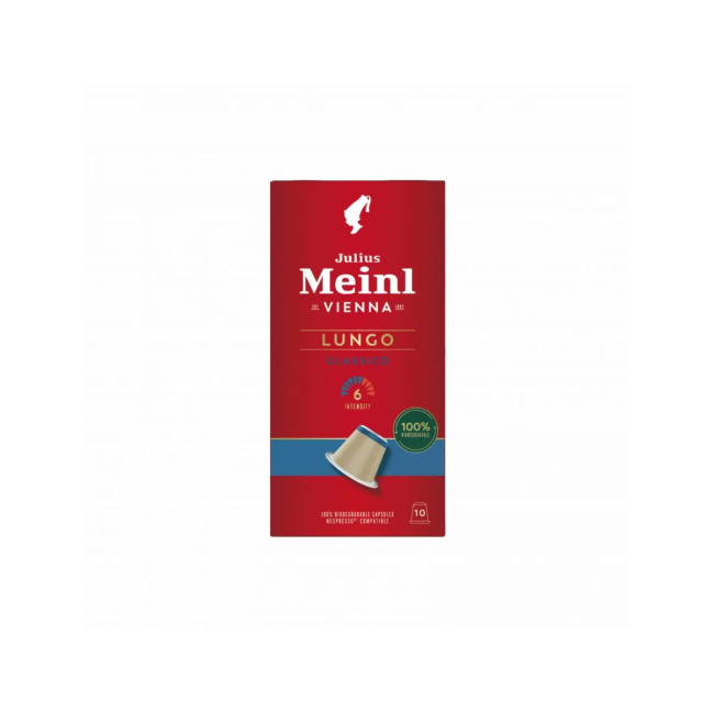 Cafea Julius Meinl Lungo Classico 10 capsule compatibil Nespresso Cafea Julius Meinl Lungo Classico 10 capsule compatibil Nespresso