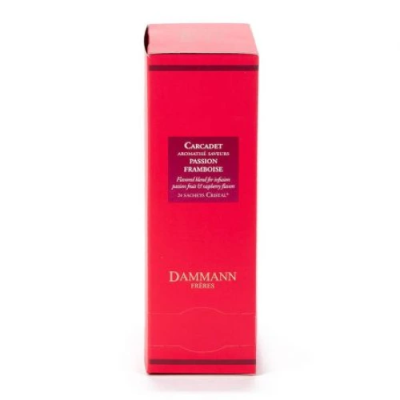 Ceai de Fructe Dammann Passion Framboise 24 plicuri Ceai de Fructe Dammann Passion Framboise 24 plicuri