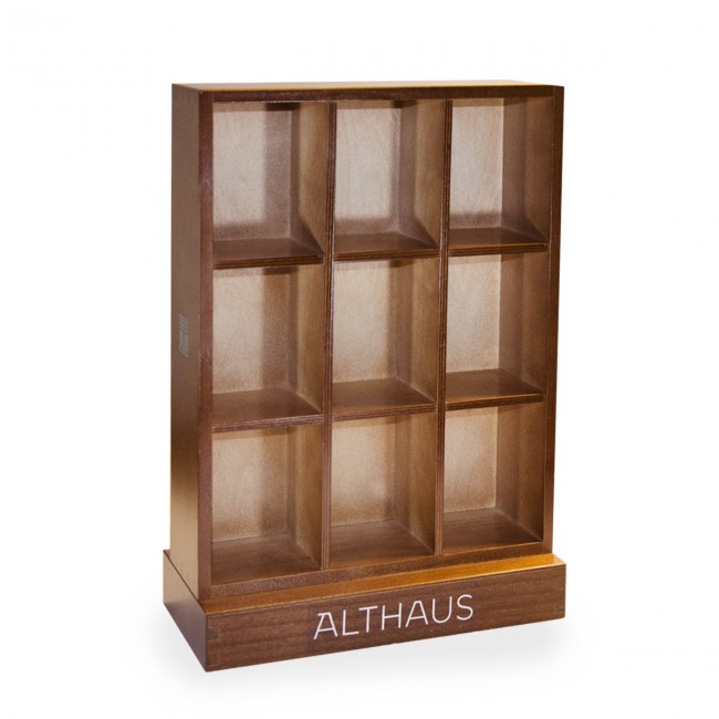 Display ceai Althaus Pyra Pack 9 spatii Display ceai Althaus Pyra Pack 9 spatii