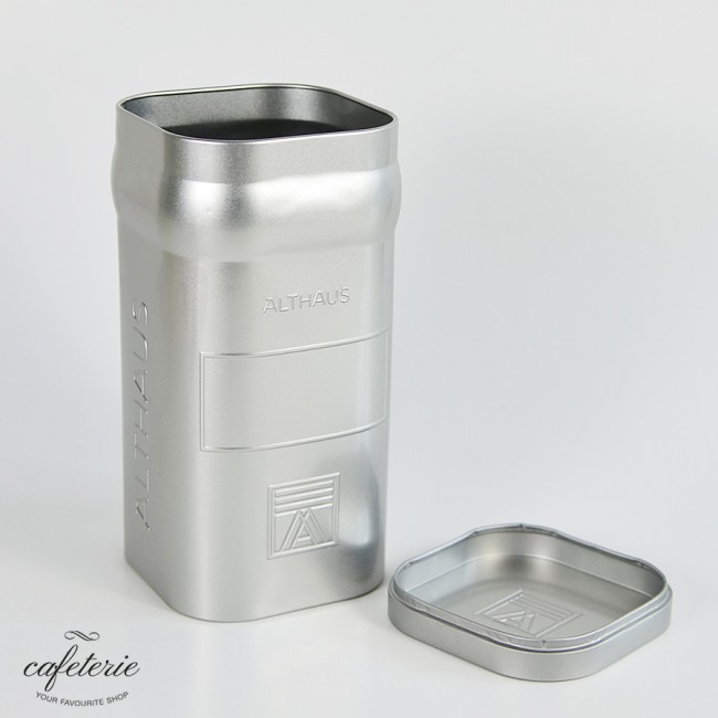 Cutie metalica pentru pastrat ceai vrac Althaus, 350 grame Cutie metalica pentru pastrat ceai vrac Althaus, 350 grame