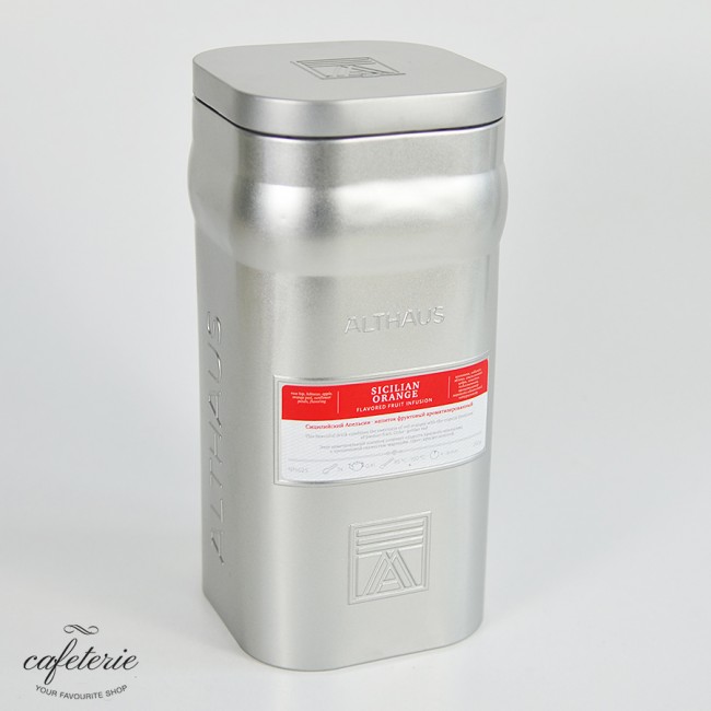 Cutie metalica pentru pastrat ceai vrac Althaus, 350 grame Cutie metalica pentru pastrat ceai vrac Althaus, 350 grame