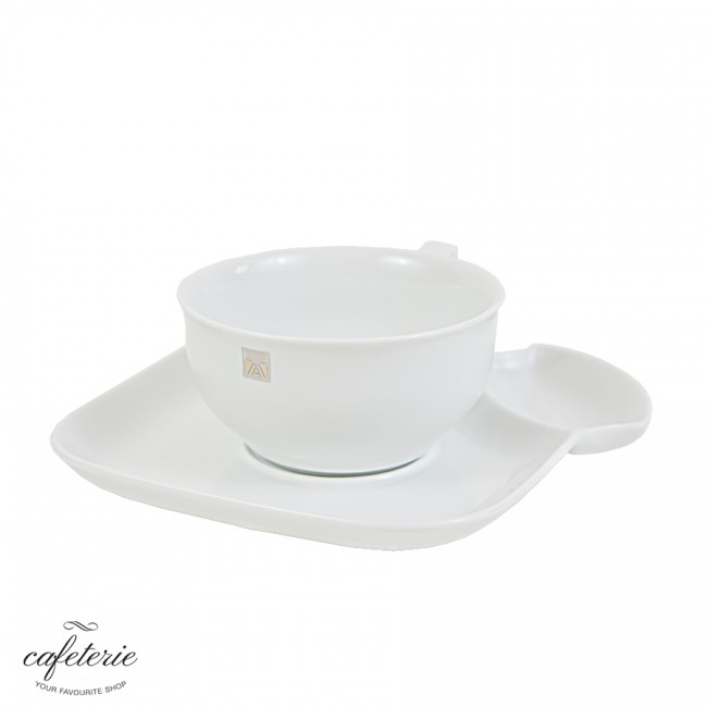 Set ceasca si farfurie portelan Althaus 300 ml Set ceasca si farfurie portelan Althaus 300 ml