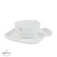 Set ceasca si farfurie portelan Althaus 300 ml Set ceasca si farfurie portelan Althaus 300 ml