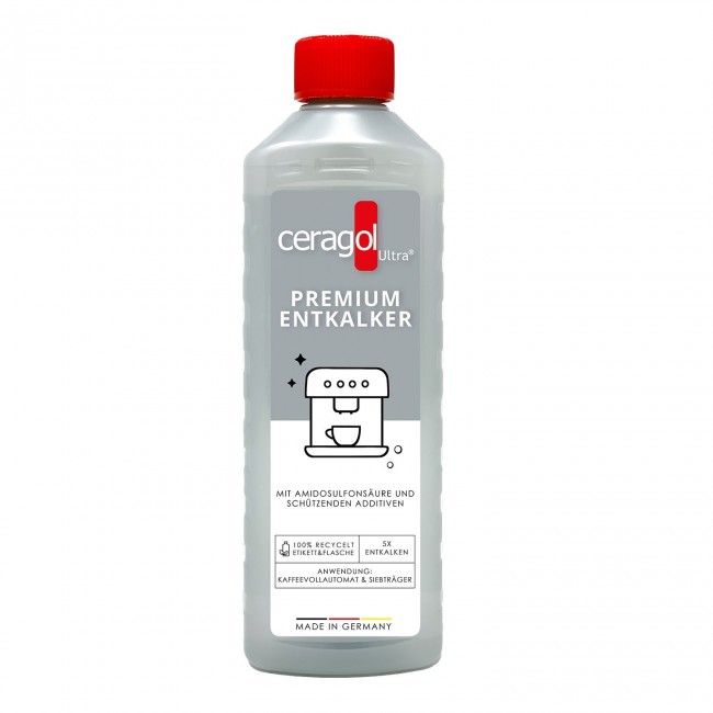 Ceragol Ultra Premium- solutie de decalcifiat espressoarele, 500 ml