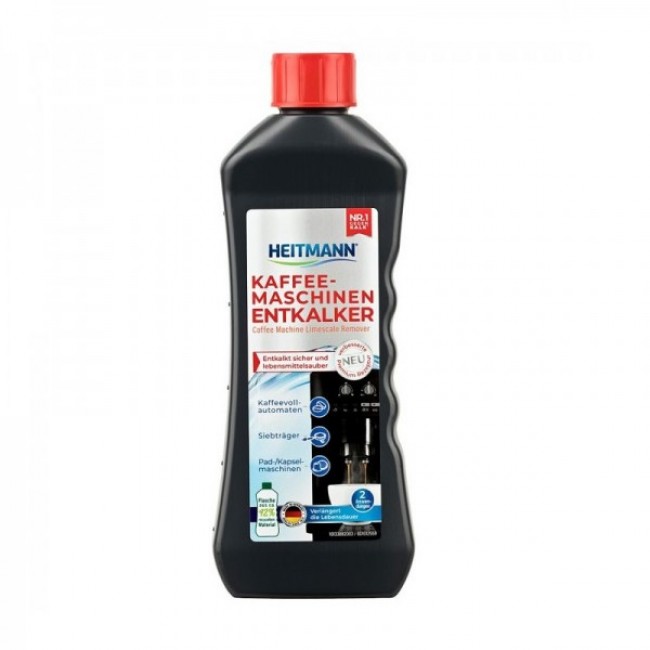 Solutie de decalcifiere profesionala Black Power Heitman, 250 ml