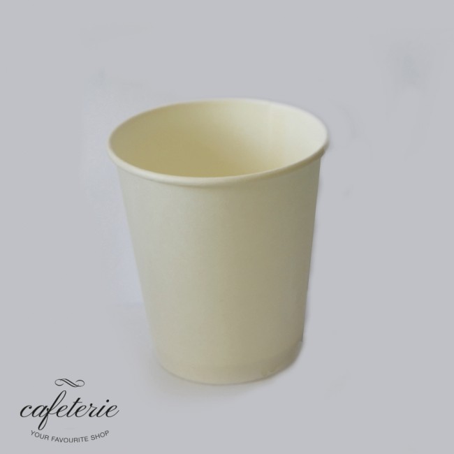 Pahar de carton 8 oz, (~230 ml), set 50 bucati Pahar de carton 8 oz, (~230 ml), set 50 bucati
