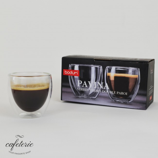 Set 2 pahare espresso cu pereti dubli Bodum Set 2 pahare espresso cu pereti dubli Bodum