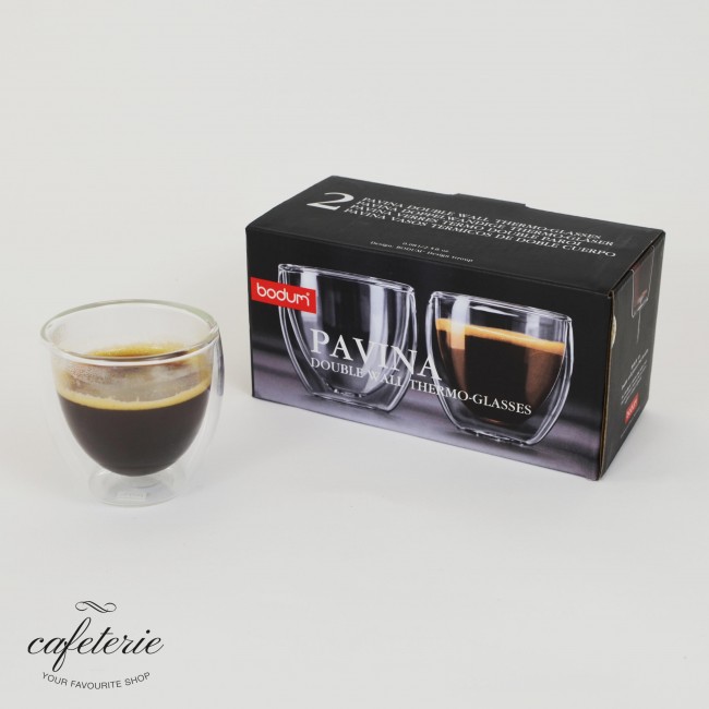 Set 2 pahare espresso cu pereti dubli Bodum Set 2 pahare espresso cu pereti dubli Bodum