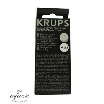 Tablete de Curatare Krups XS3000 Espresseria 10 buc Tablete de Curatare Krups XS3000 Espresseria 10 buc
