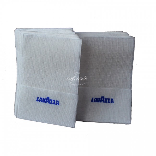 Servetele inscriptionate Lavazza , pachet dublu . Servetele inscriptionate Lavazza , pachet dublu .