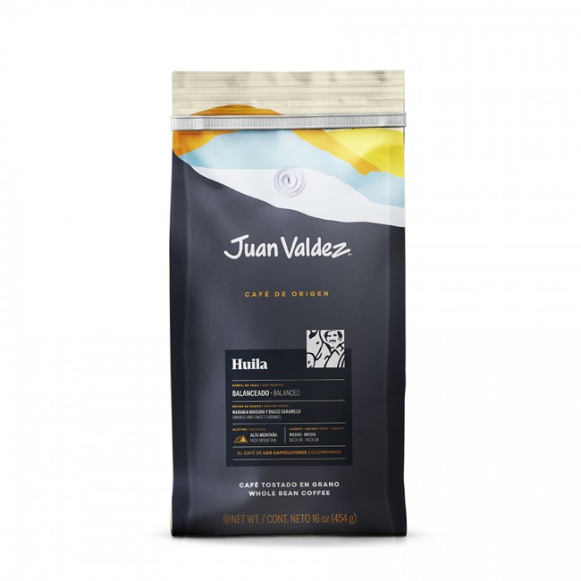 Huila, cafea boabe Juan Valdez, 454g Huila, cafea boabe Juan Valdez, 454g