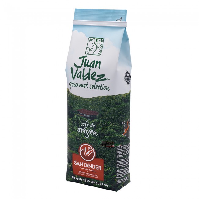 Santander, cafea boabe Juan Valdez, 500g Santander, cafea boabe Juan Valdez, 500g