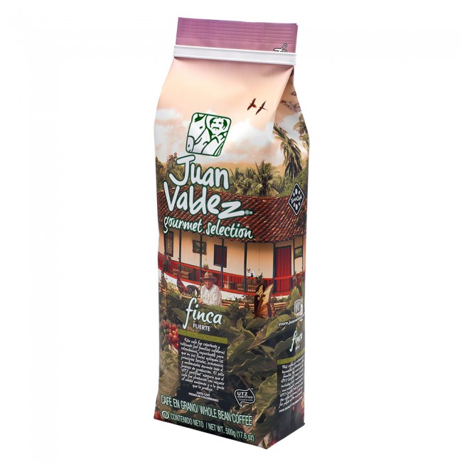 Finca, cafea boabe Juan Valdez, 500g Finca, cafea boabe Juan Valdez, 500g