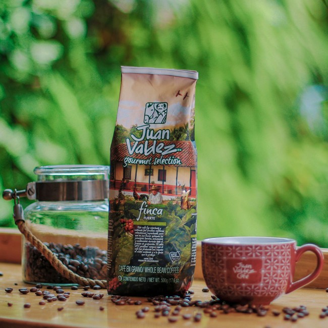 Finca, cafea boabe Juan Valdez, 500g Finca, cafea boabe Juan Valdez, 500g