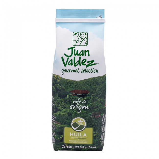 Huila, cafea boabe Juan Valdez, 500g Huila, cafea boabe Juan Valdez, 500g