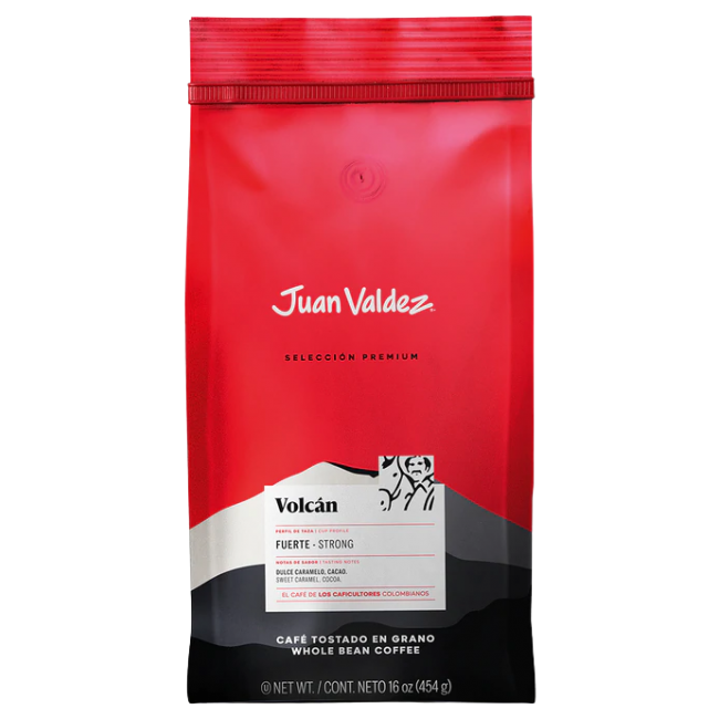 Volcan, cafea boabe Juan Valdez, 454 g