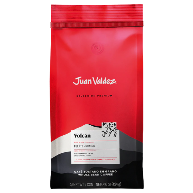 Volcan, cafea boabe Juan Valdez, 454 g Volcan, cafea boabe Juan Valdez, 454 g