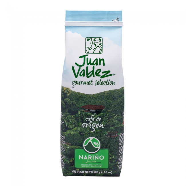 Narino, cafea boabe Juan Valdez, 500g Narino, cafea boabe Juan Valdez, 500g