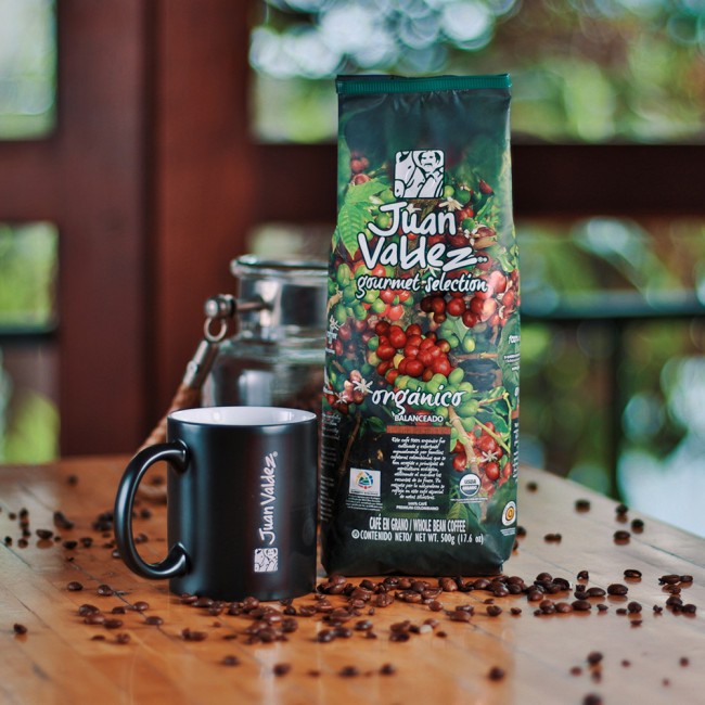 Organico, cafea boabe Juan Valdez, 500g Organico, cafea boabe Juan Valdez, 500g