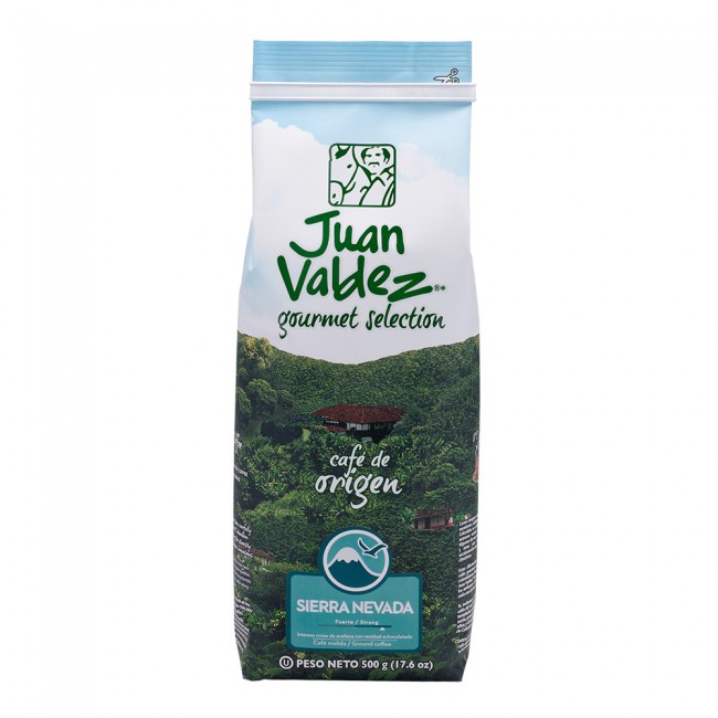 Sierra Nevada, cafea boabe Juan Valdez, 500g Sierra Nevada, cafea boabe Juan Valdez, 500g