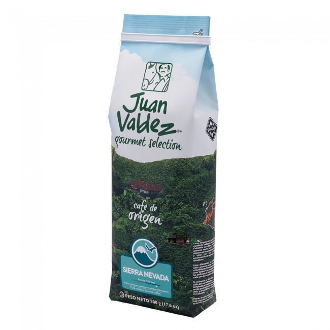 Sierra Nevada, cafea boabe Juan Valdez, 500g Sierra Nevada, cafea boabe Juan Valdez, 500g