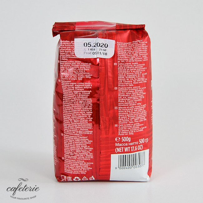 Prasident, cafea boabe Julius Meinl, 500 gr