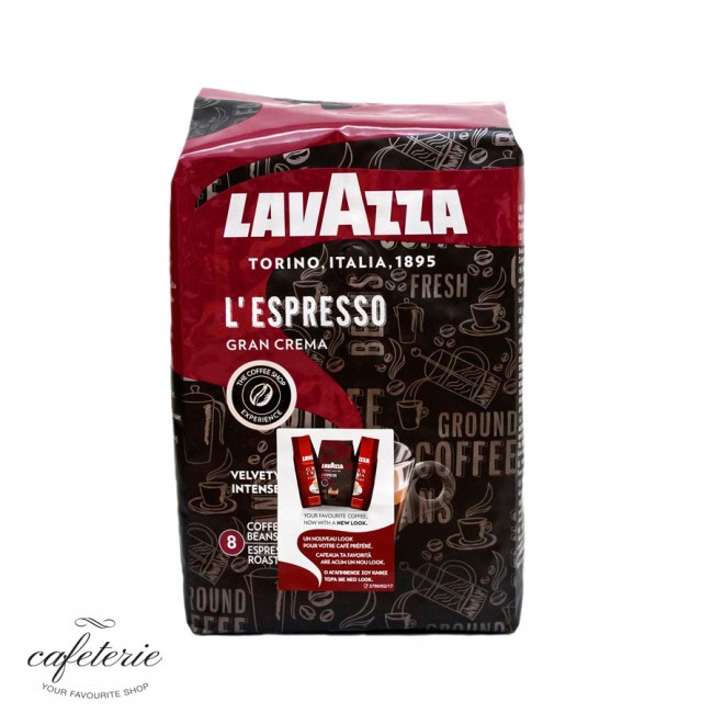 Barista Gran Crema, cafea boabe Lavazza, 1 kg