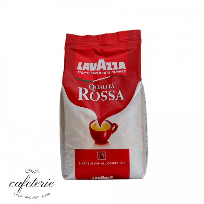 Qualita Rossa, cafea boabe 40% Arabica Lavazza, 1 kg