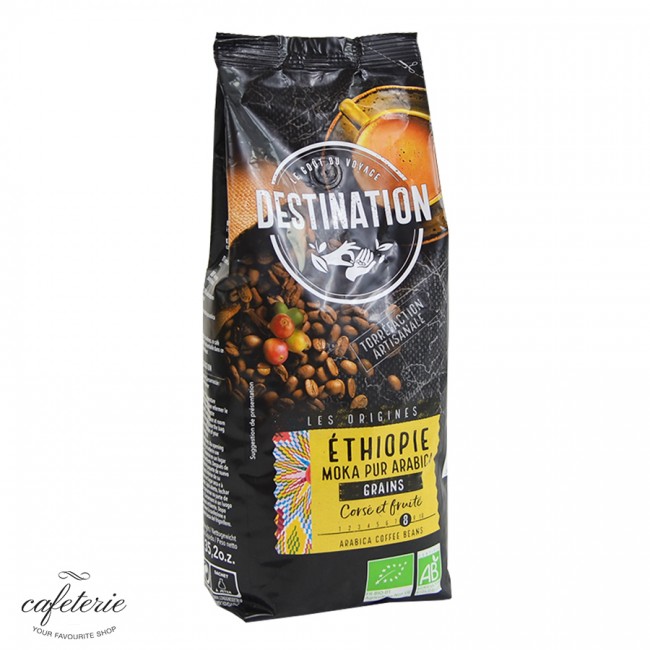 Ethiopia Moka, Cafea boabe organica, 100% arabica, 1 kg Ethiopia Moka, Cafea boabe organica, 100% arabica, 1 kg