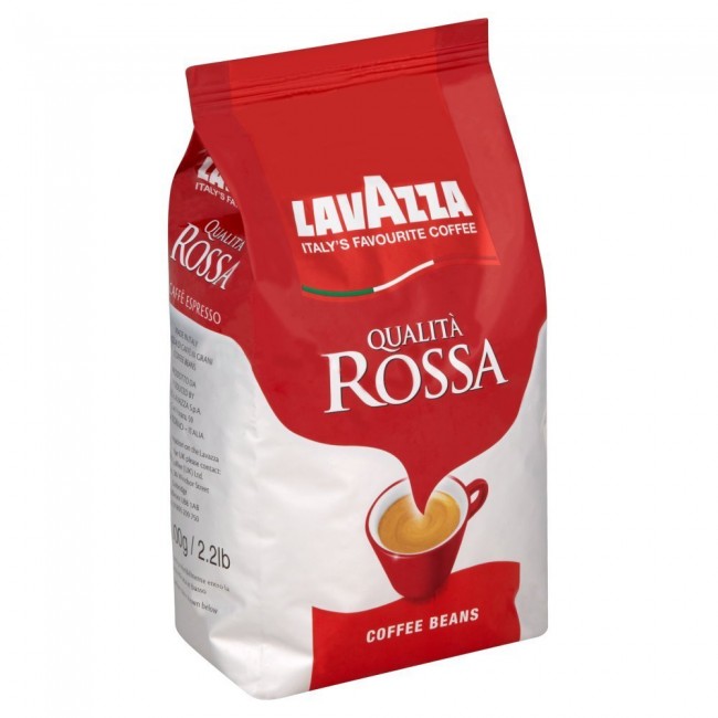 Qualita Rossa espresso, cafea boabe  Lavazza, 1 kg