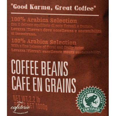 Cafea Lavazza Tierra Selection boabe 1 kg Cafea Lavazza Tierra Selection boabe 1 kg