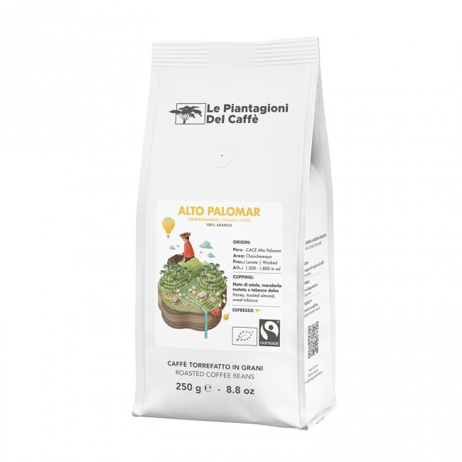 Alto Palomar, cafea boabe Le piantagioni del caffe, 250gr Alto Palomar, cafea boabe Le piantagioni del caffe, 250gr