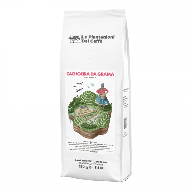 Cachoeira da Grama, cafea boabe Le piantagioni del caffe, 250gr Cachoeira da Grama, cafea boabe Le piantagioni del caffe, 250gr