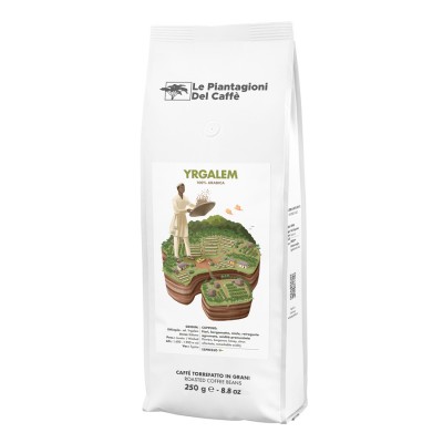 Le Piantagioni del Caffe Yrgalem boabe 250 gr Le Piantagioni del Caffe Yrgalem boabe 250 gr