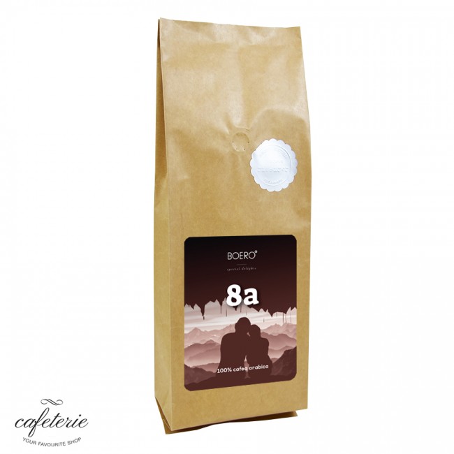 8a, cafea macinata proaspat prajita Boero, 1 kg 8a, cafea macinata proaspat prajita Boero, 1 kg
