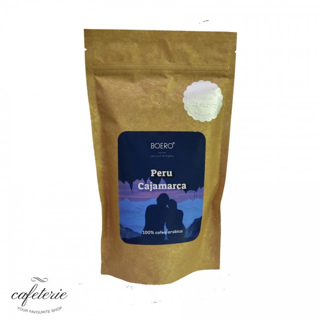 Peru Cajamarca, cafea boabe Boero, 250 grame Peru Cajamarca, cafea boabe Boero, 250 grame