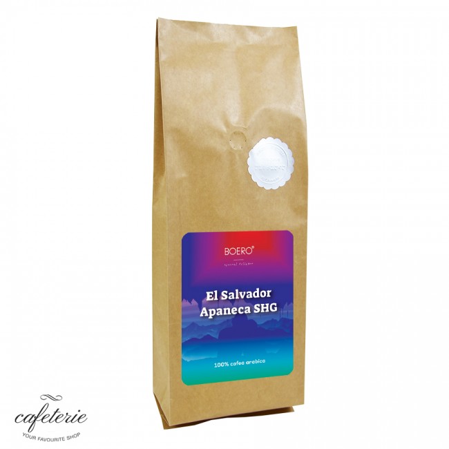 El Salvador Apaneca SHG, cafea boabe proaspat prajita Boero, 1 kg