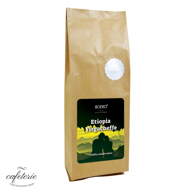 Etiopia Yirgacheffe, cafea boabe Boero, 1 kg