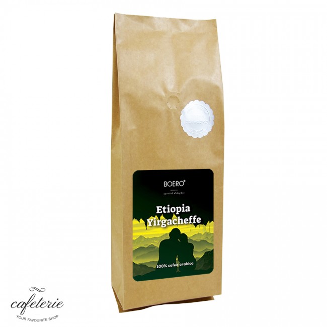 Etiopia Yirgacheffe, cafea boabe Boero, 1 kg Etiopia Yirgacheffe, cafea boabe Boero, 1 kg