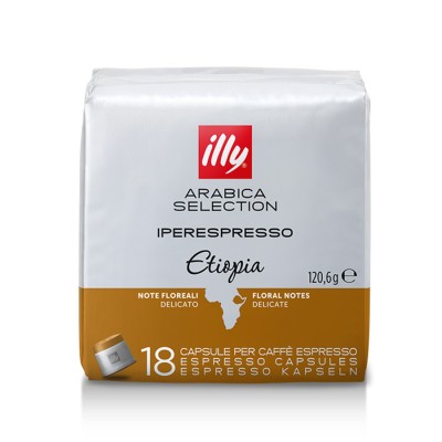 Cafea illy Iperespresso Arabica Selection Etiopia 18 capsule Cafea illy Iperespresso Arabica Selection Etiopia 18 capsule