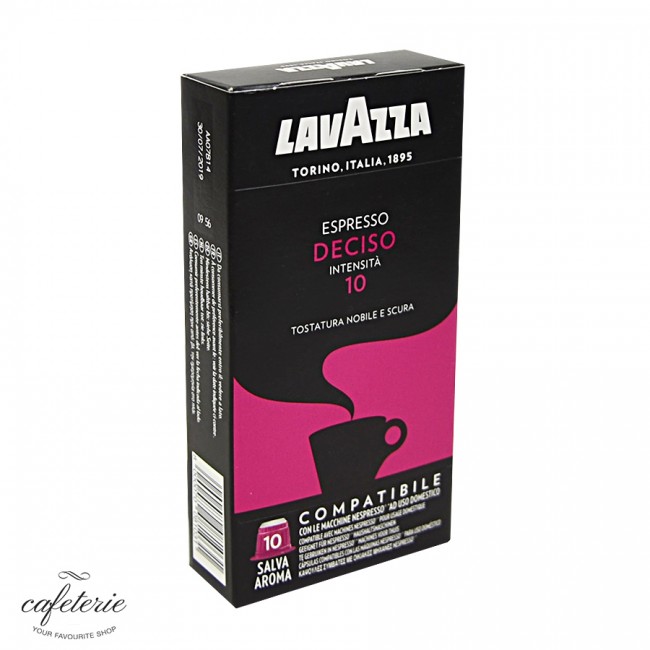 Deciso, 10 capsule Lavazza, compatibile Nespresso Deciso, 10 capsule Lavazza, compatibile Nespresso