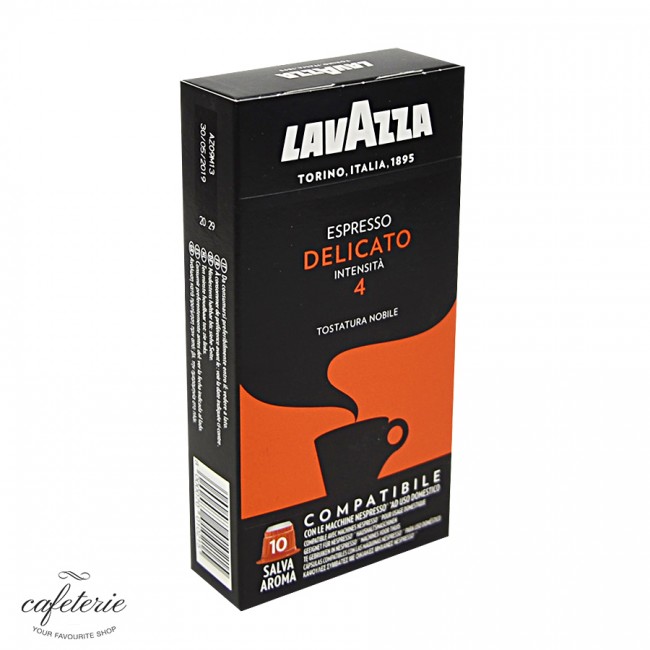 Delicato, 10 capsule Lavazza, compatibile Nespresso