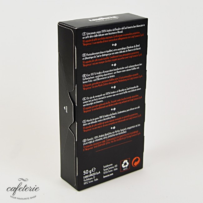 Delicato, 10 capsule Lavazza, compatibile Nespresso Delicato, 10 capsule Lavazza, compatibile Nespresso