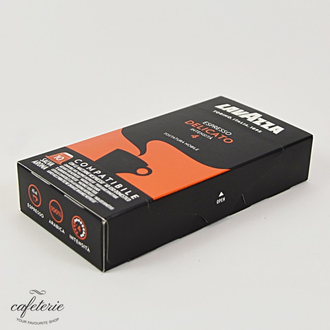 Delicato, 10 capsule Lavazza, compatibile Nespresso Delicato, 10 capsule Lavazza, compatibile Nespresso