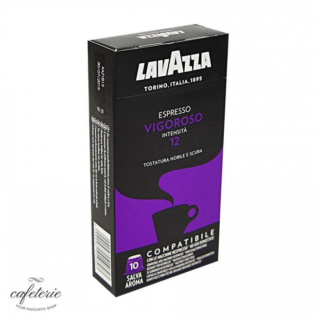 Vigoroso, 10 capsule Lavazza, compatibile Nespresso