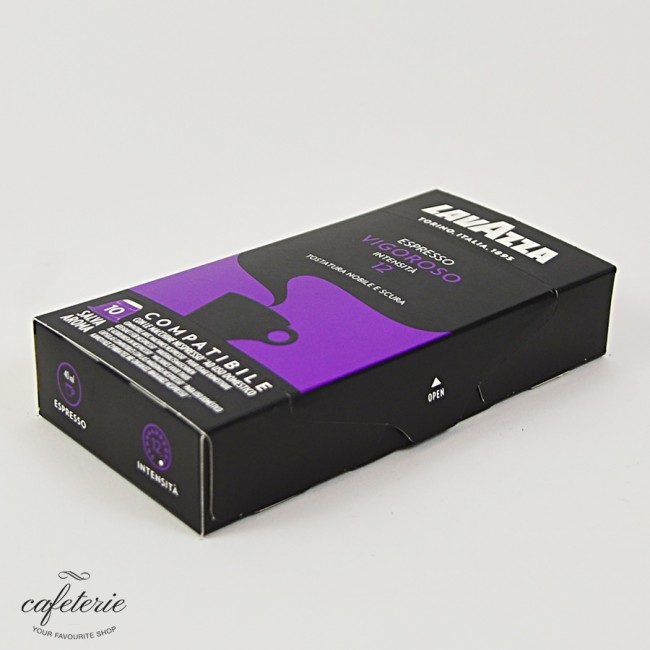 Vigoroso, 10 capsule Lavazza, compatibile Nespresso Vigoroso, 10 capsule Lavazza, compatibile Nespresso