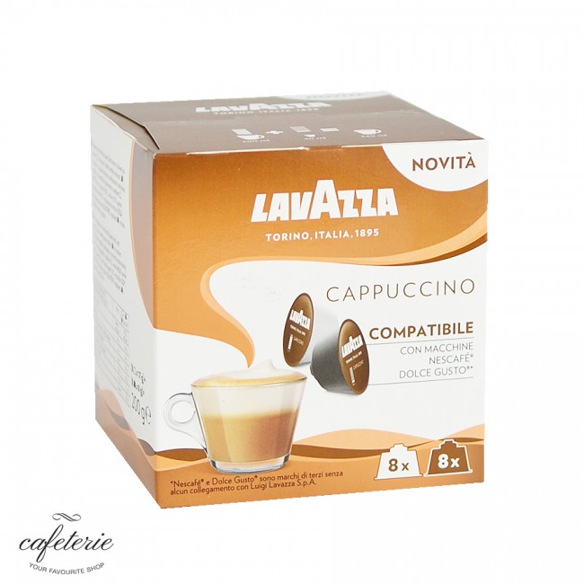 Capsule Lavazza Cappuccino, 16 buc, compatibile Dolce Gusto Capsule Lavazza Cappuccino, 16 buc, compatibile Dolce Gusto