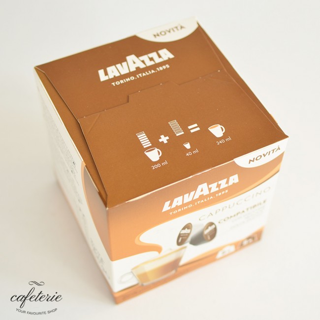 Capsule Lavazza Cappuccino, 16 buc, compatibile Dolce Gusto Capsule Lavazza Cappuccino, 16 buc, compatibile Dolce Gusto