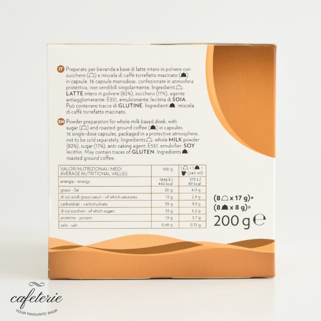 Capsule Lavazza Cappuccino, 16 buc, compatibile Dolce Gusto Capsule Lavazza Cappuccino, 16 buc, compatibile Dolce Gusto